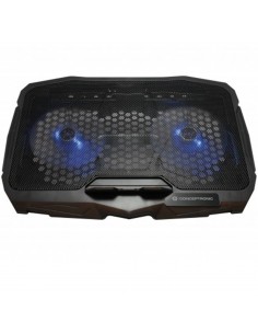 Soporte - base de refrigeracion conceptronic thana07b para portatiles hasta 15.6 pulgadas ventiladores 125mm x2