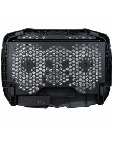 Soporte - base de refrigeracion conceptronic thana07b para portatiles hasta 15.6 pulgadas ventiladores 125mm x2