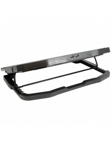 Soporte - base de refrigeracion conceptronic thana07b para portatiles hasta 15.6 pulgadas ventiladores 125mm x2