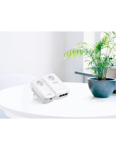 Kit de adaptadores powerline ac tp - link tl - wpa8631p kit dual band
