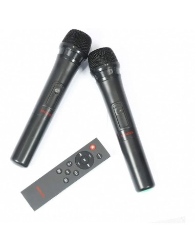 Altavoz trolley aiwa kbtus - 900 100w rms con karaoke 2 micros inalambricos