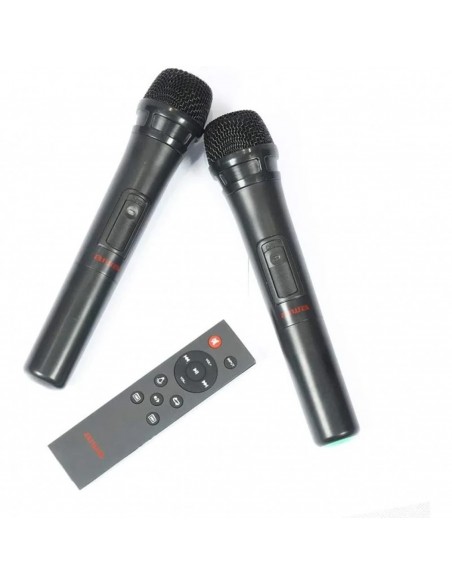 Altavoz trolley aiwa kbtus - 900 100w rms con karaoke 2 micros inalambricos Altavoz trolley aiwa kbtus - 900 100w rms con karaoke 2 micros inalambricos