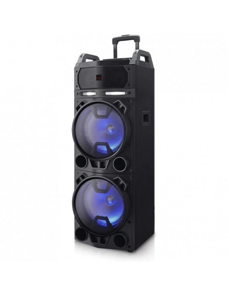 Altavoz trolley aiwa kbtus - 900 100w rms con karaoke 2 micros inalambricos Altavoz trolley aiwa kbtus - 900 100w rms con karaoke 2 micros inalambricos