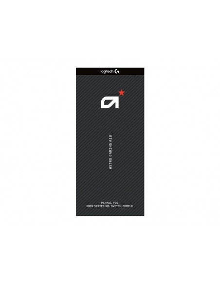 Auriculares con microfono logitech a10 astro gaming gen 2 jack 3.5mm negro