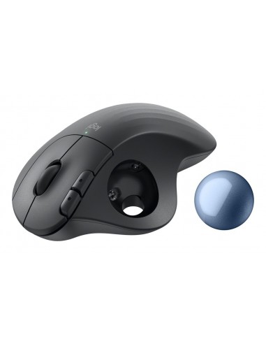 Raton inalambrico logitech ergo m575s negro