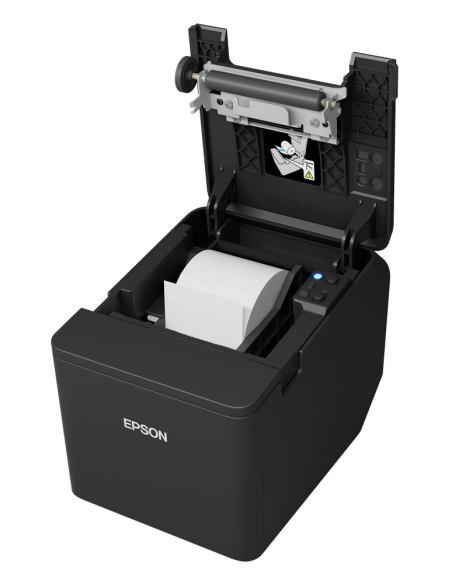 Impresora ticket termica epson tm - t20 iv red & usb negra Impresora ticket termica epson tm - t20 iv red & usb negra