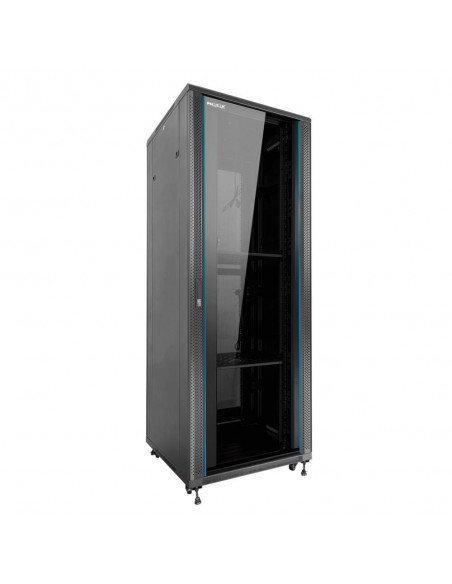 Armario rack de suelo 19 pulgadas phasak pro 37u negro 800x1000 montado pho 8142