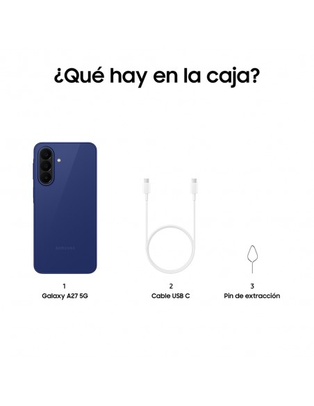 Movil samsung galaxy a27 5g 6 - 128gb azul