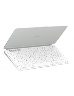 Teclado logitech keys to go 2 for ipad inalambrico blanco