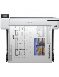 Plotter epson surecolor sc - t5100 a0 36 pulgadas - 2400ppp - 1gb - usb - red - wifi - wifi direct - pedestal