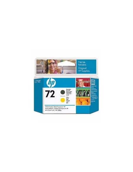 Cabezal impresion hp 72 c9384a negro - amarillo t610 - t1100