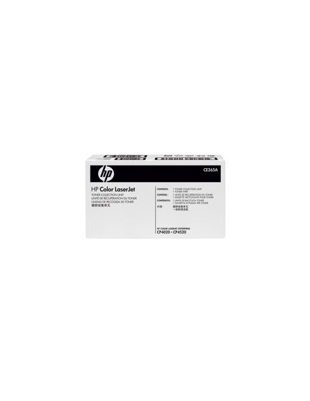 Bote residual hp ce265a laserjet m651 - mfp m680
