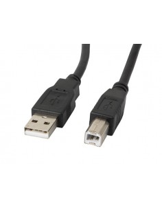 Cable impresora lanberg usb a - usb b macho - macho 1.8m negro