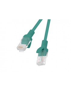 Cable red lanberg latiguillo cat.6 utp 3m verde fluke passed