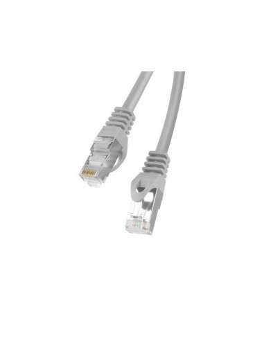 Cable red lanberg latiguillo cat.6 ftp 1m gris fluke passed
