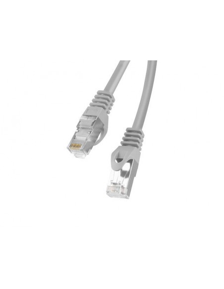 Cable red lanberg latiguillo cat.6 ftp 1m gris fluke passed
