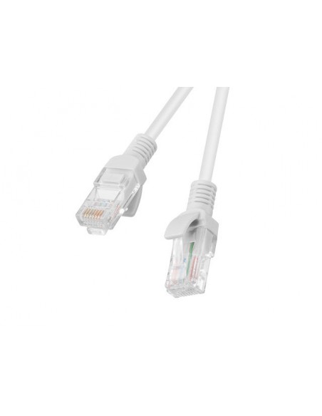 Cable red lanberg latiguillo cat.5e utp 1.5m gris fluke passed