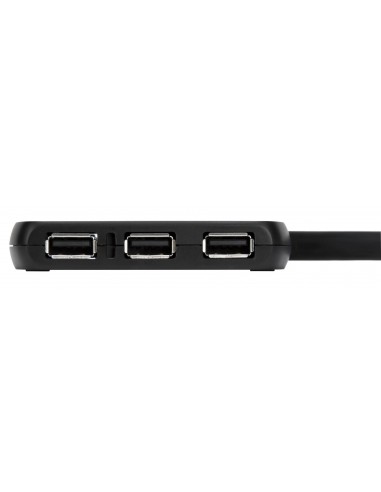 Hub usb targus 4 puertos usb negro