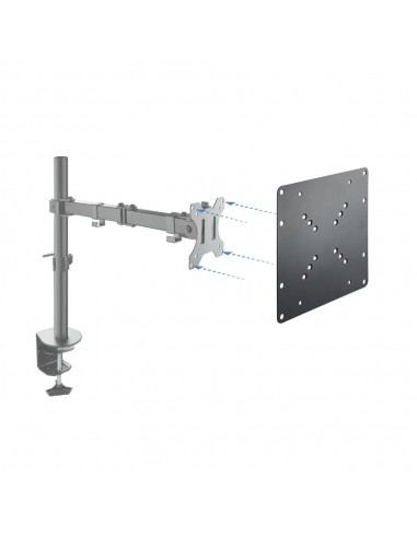 Adaptador vesa tooq vma0200 - b 200x200 -200x100 -100x200 negro