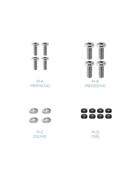 Adaptador vesa tooq vma0200 - b 200x200 -200x100 -100x200 negro Adaptador vesa tooq vma0200 - b 200x200 -200x100 -100x200 negro