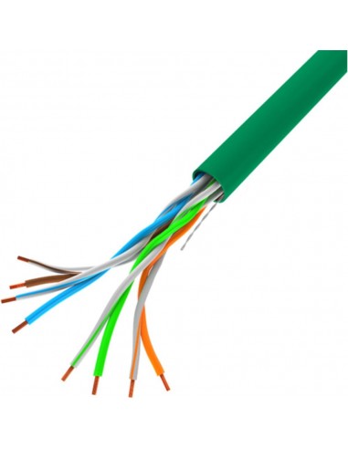 Bobina 100mb - s lanberg utp 305m solid cca verde