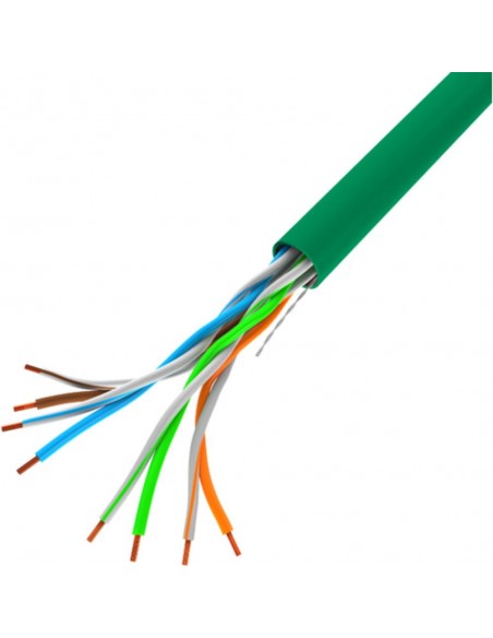 Bobina 100mb - s lanberg utp 305m solid cca verde