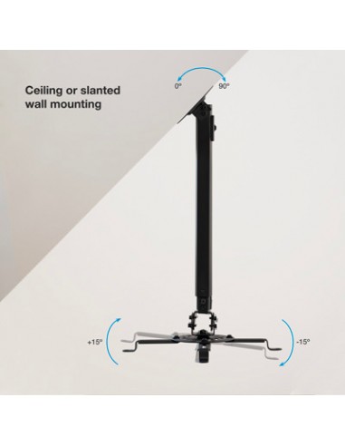 Soporte techo tooq proyectorpj3030tn - b carga maxima 20kg