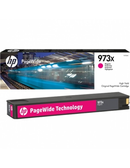 Cartucho tinta hp original cartridge nº 973x magenta pagewide f6t82ae