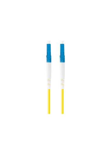 Latiguillo fibra optica lc - upc lanberg 2m mono simplex g657a1 lszh amarillo
