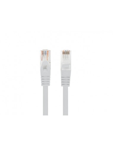 Cable red lanberg latiguillo cat.6 utp 10m gris fluke passed