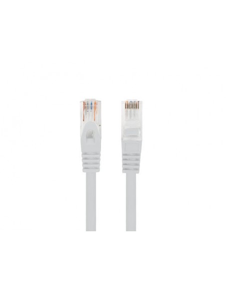 Cable red lanberg latiguillo cat.6 utp 10m gris fluke passed