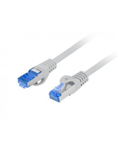 Cable red lanberg latiguillo cat.6a s - ftp lszh cca 20m gris fluke passed