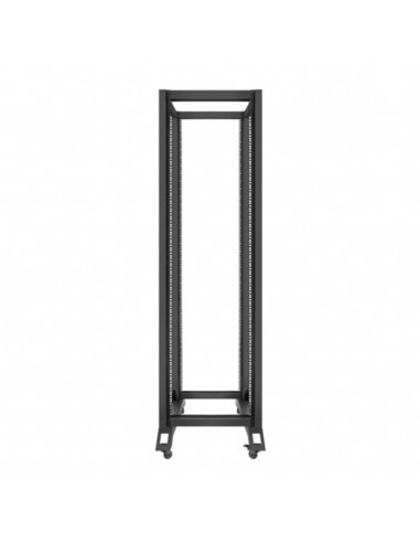 Armario lanberg open rack 42u 600x800 negro