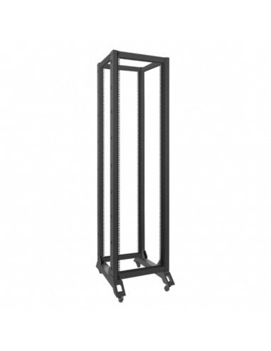 Armario lanberg open rack 42u 600x800 negro