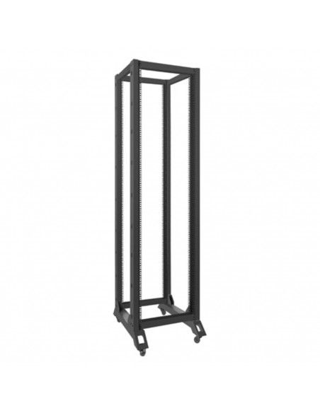 Armario lanberg open rack 42u 600x800 negro