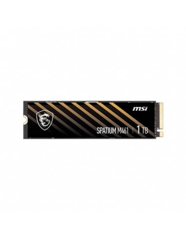 Disco duro interno solido ssd msi spatium m461 1tb m.2 pcie 4.0