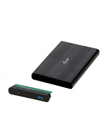 Caja para disco duro 2.5 pulgadas i - tec sata i - ii - iii hdd y ssd con interfaz usb 3.0