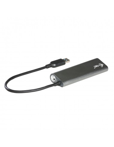 Hub i - tec usb 3.0 con 4 puertos usb 3.0 metalico con adaptador de alimentacion