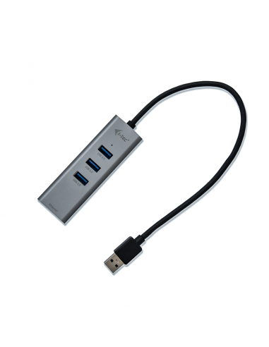 Hub i - tec usb 3.0 con 3 puertos usb 3.0 y ethernet glan rj - 45
