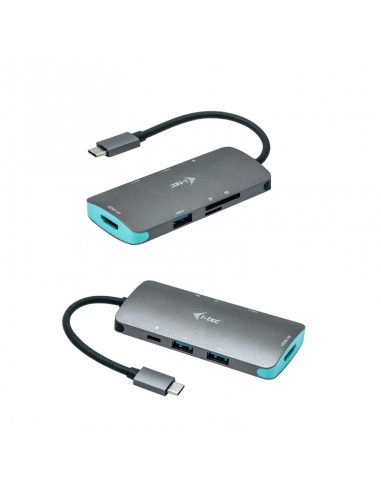 Docking station i - tec usb - c + power delivery 100w diseño nano