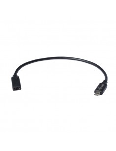Cable adaptador i - tec usb - c macho a usb - c hembra 0.3m