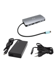 Nano dock i - tec usb - c metal dmi - vga with lan + universal charger 77 w