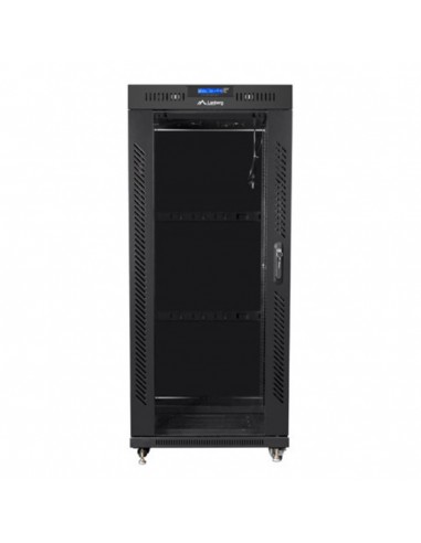 Armario lanberg rack 19 pulgadas 22u 800x800 negro