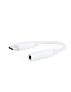 Adaptador audio nanocable usb - c - m a jack - h blanco