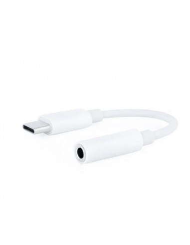 Adaptador audio nanocable usb - c - m a jack - h blanco