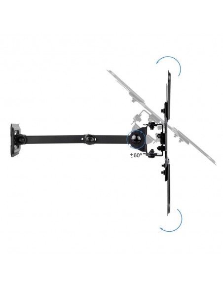 Soporte mesa tooq lp1344tn - b vesa hasta 43 pulgadas 200x200mm max 20kg Soporte mesa tooq lp1344tn - b vesa hasta 43 pulgadas 200x200mm max 20kg