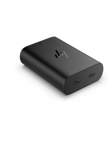 Cargador hp de portátil usb - c 65w dos puertos usb - c