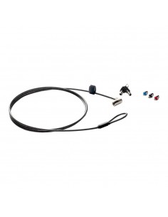 Cable hp antirrobo sure key de llave 4 cabezales