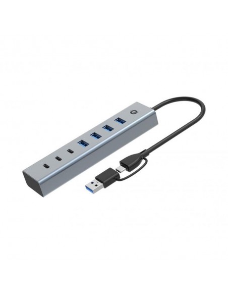 Hub usb 3.0 conceptronic hubbies20g 7 puertos usb - c a 3xusb - c 4xusb - a