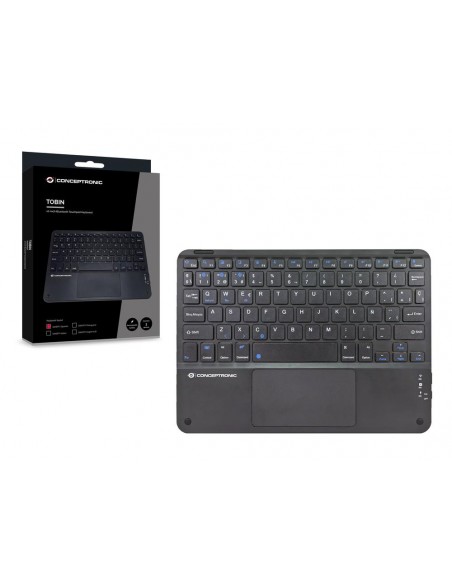 Teclado conceptronic tobin01bes inalambrico